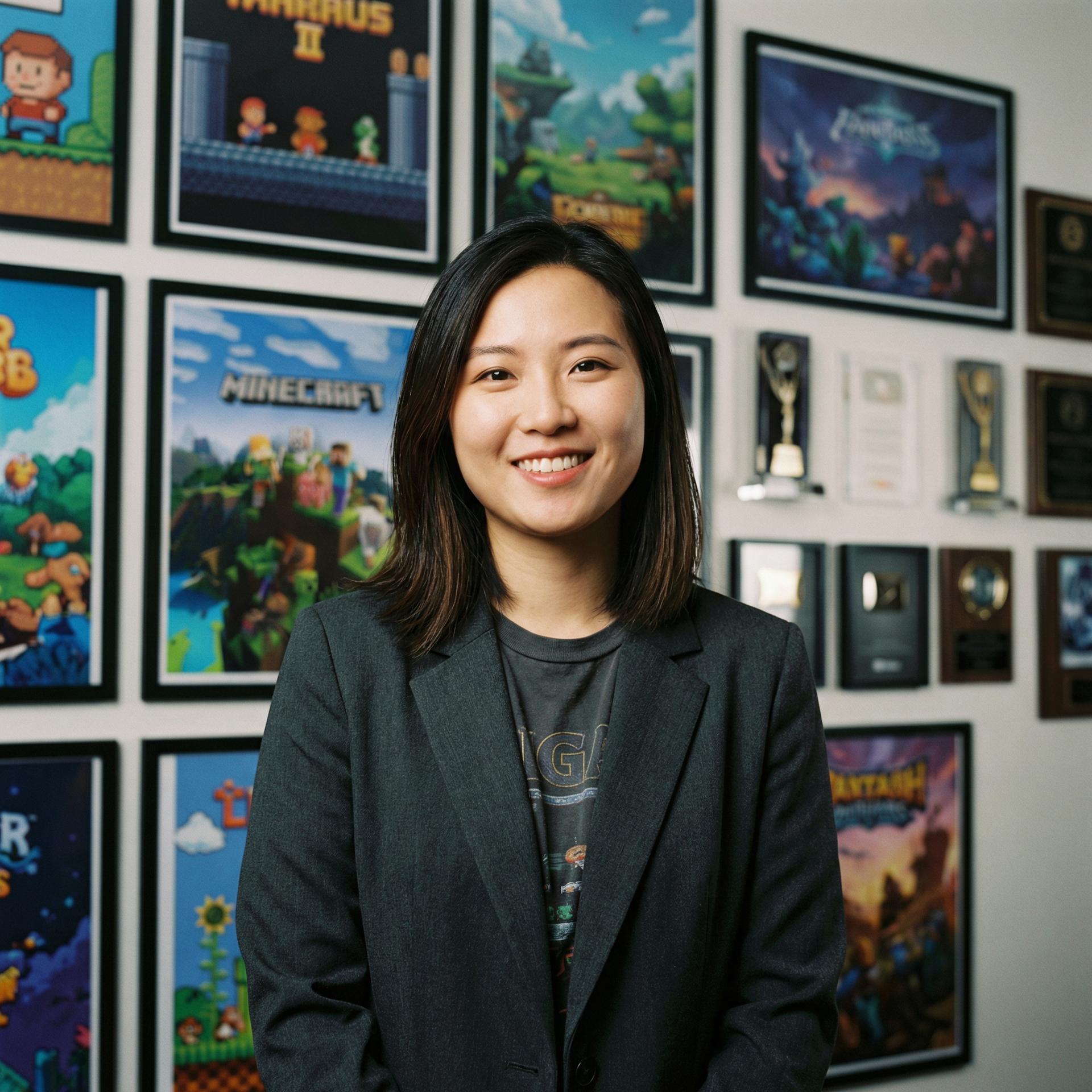 高清3D动漫游戏制片人林婷