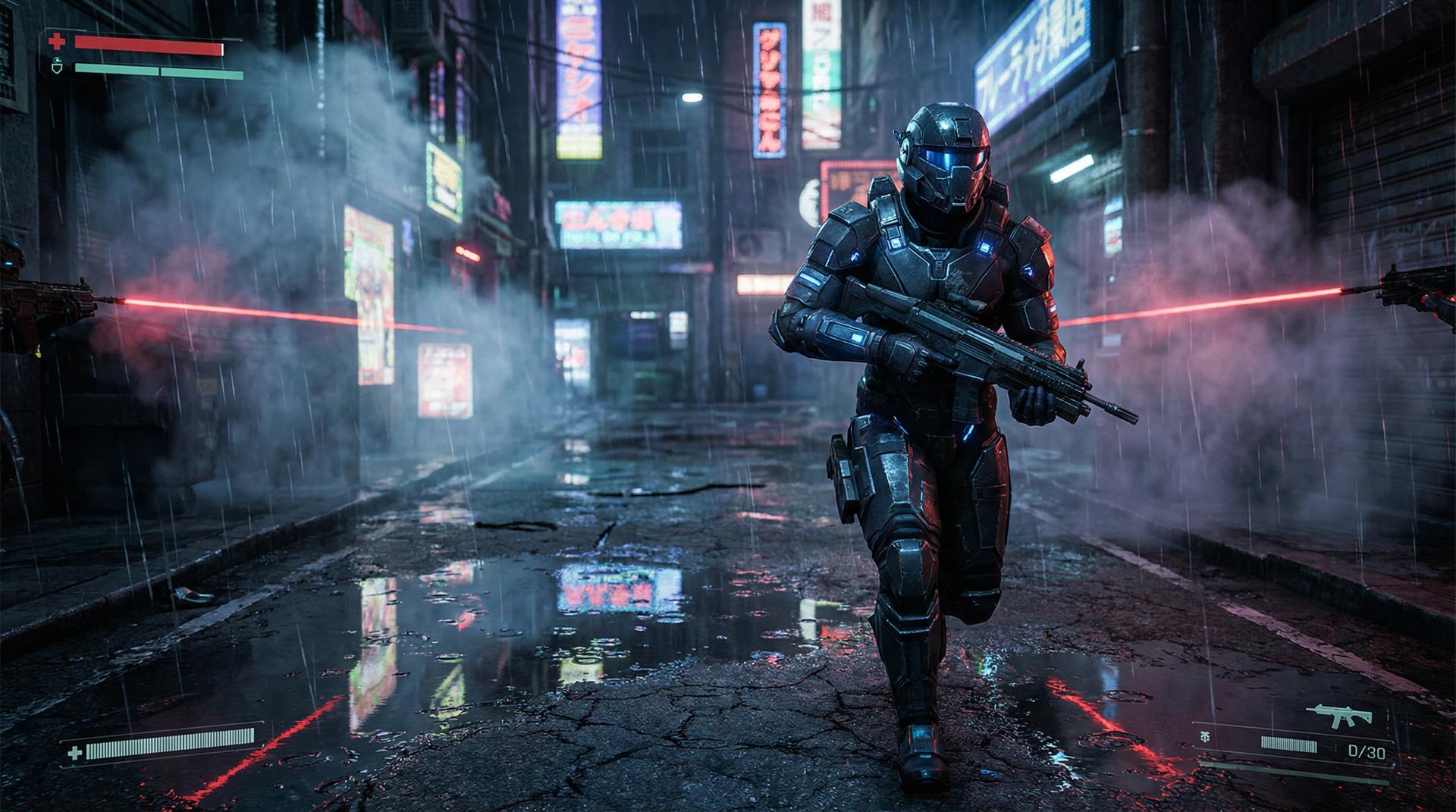 高清3D动漫穿越火线夜战视频